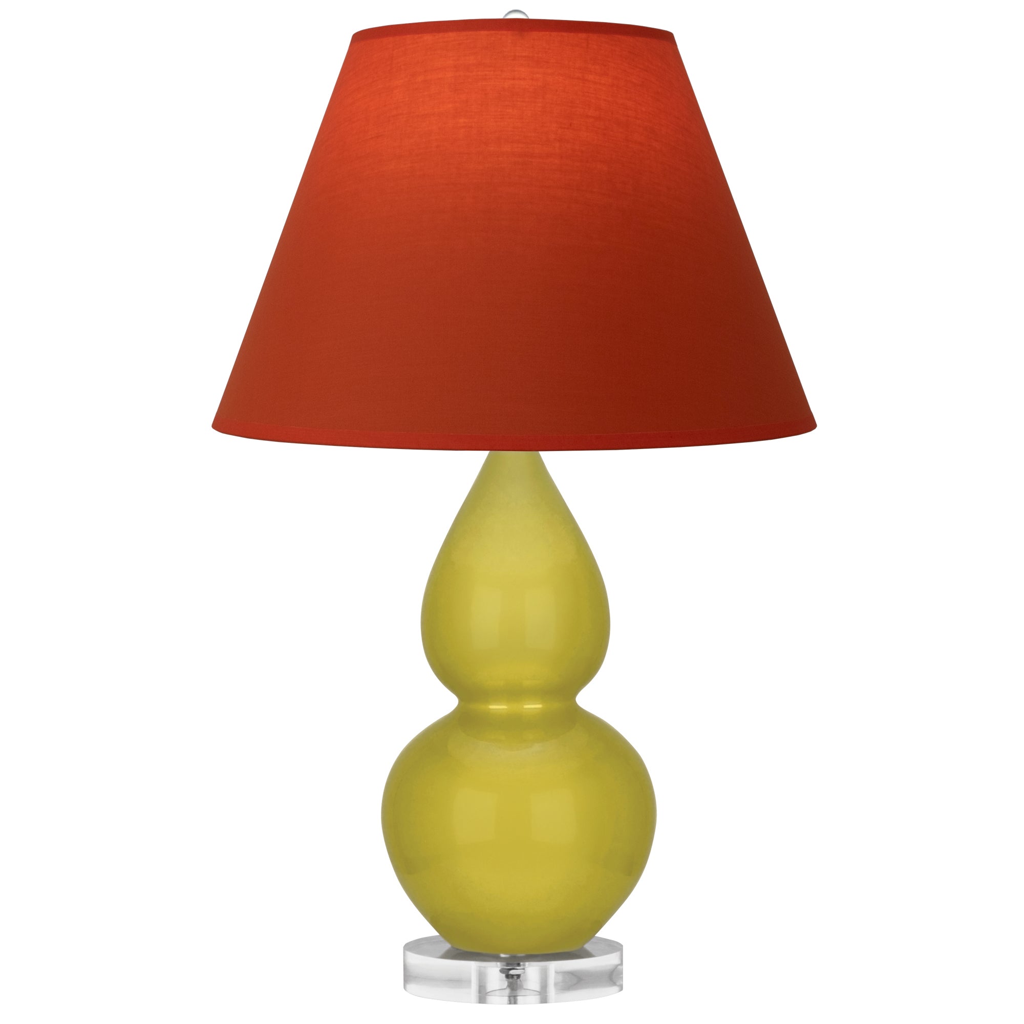 CI13T | Citron Small Double Gourd Accent Lamp