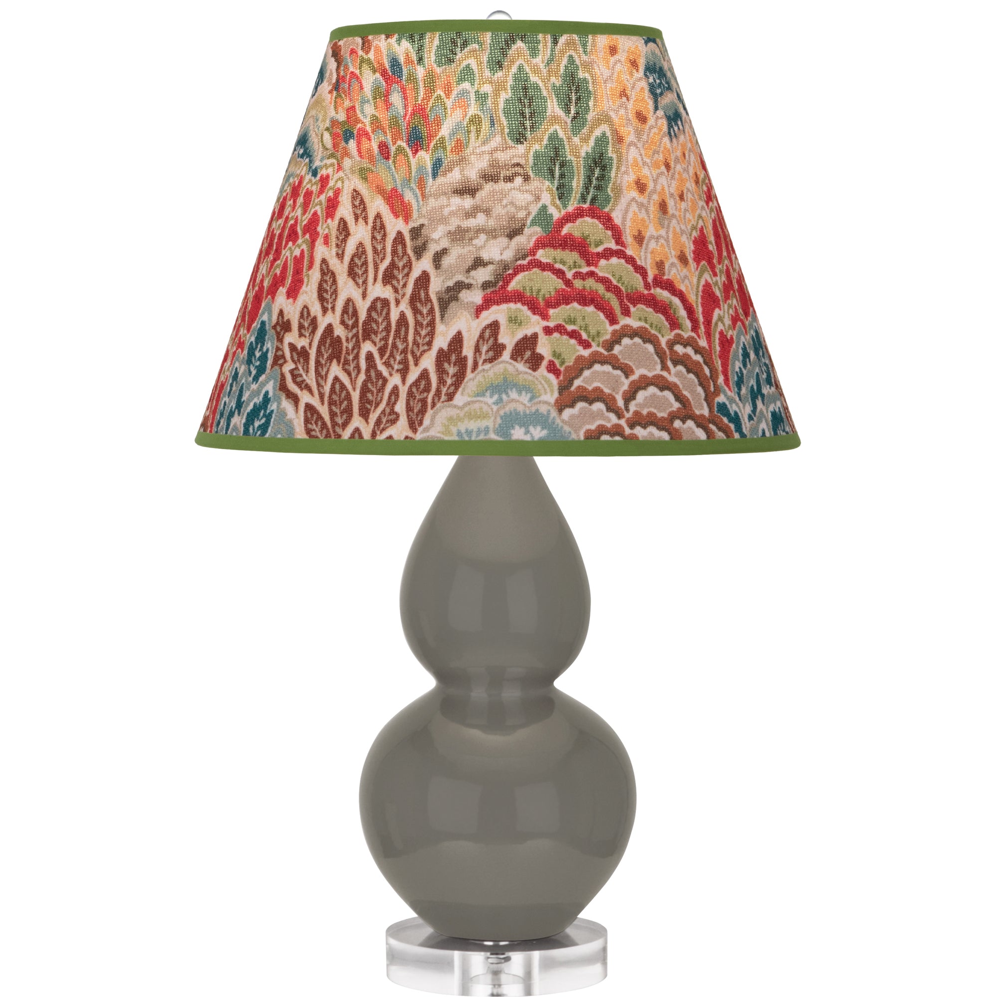 CR13F | Ash Small Double Gourd Accent Lamp