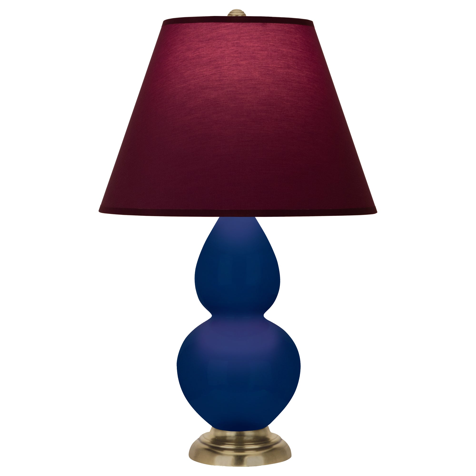 CT10P | Cobalt Small Double Gourd Accent Lamp