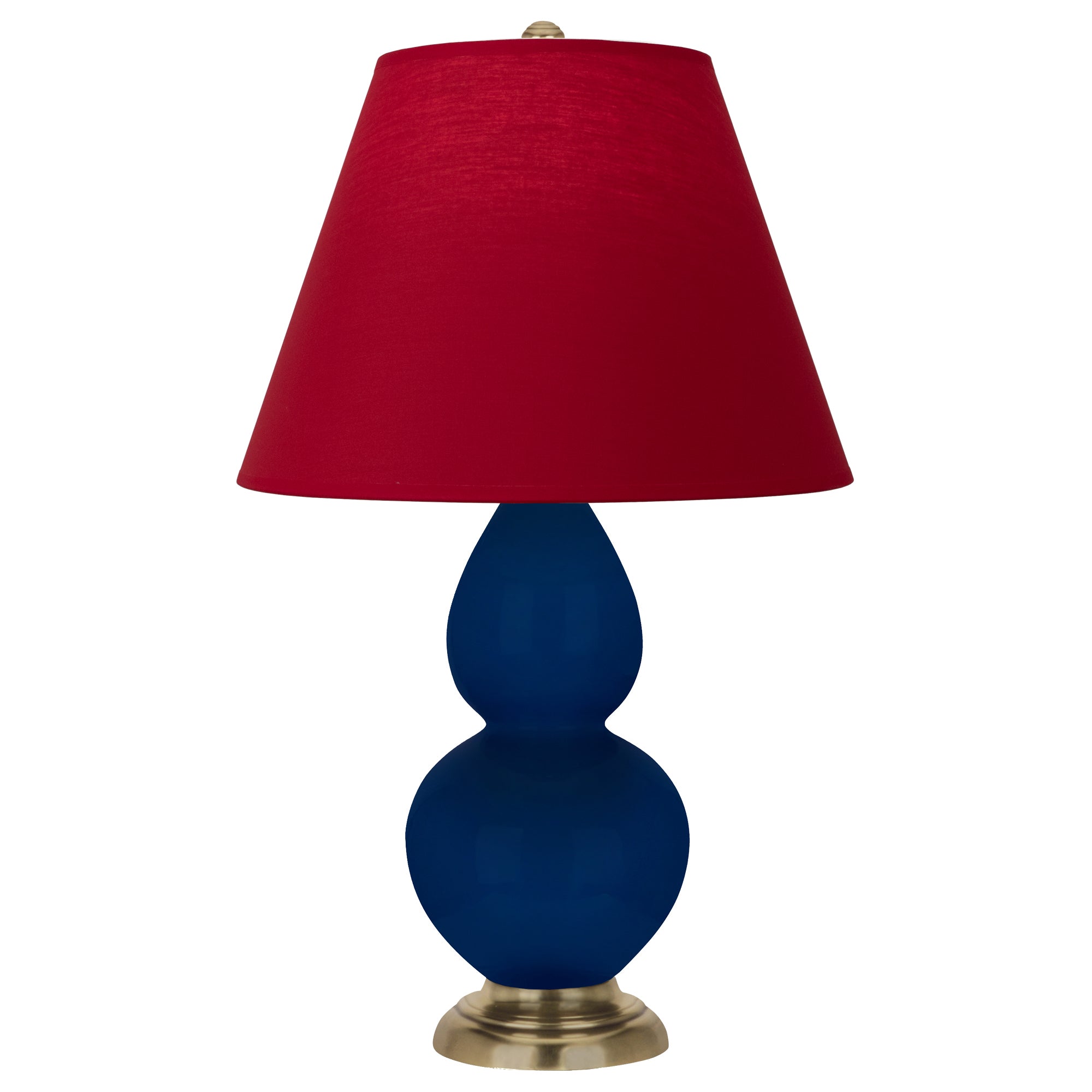 CT10R | Cobalt Small Double Gourd Accent Lamp