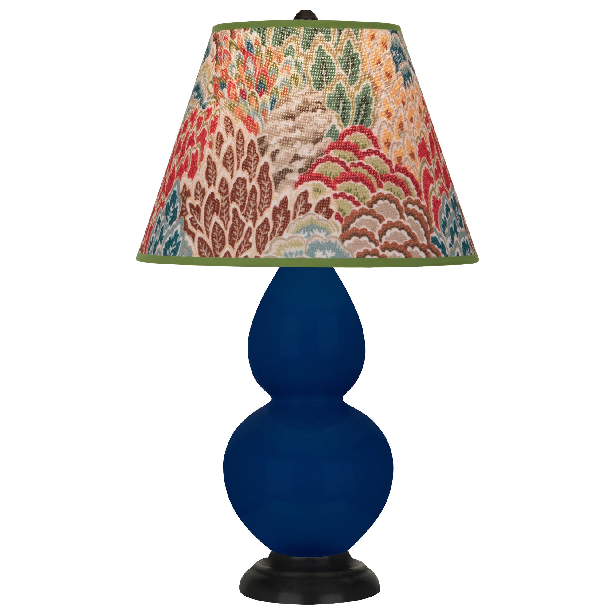 CT11F | Cobalt Small Double Gourd Accent Lamp