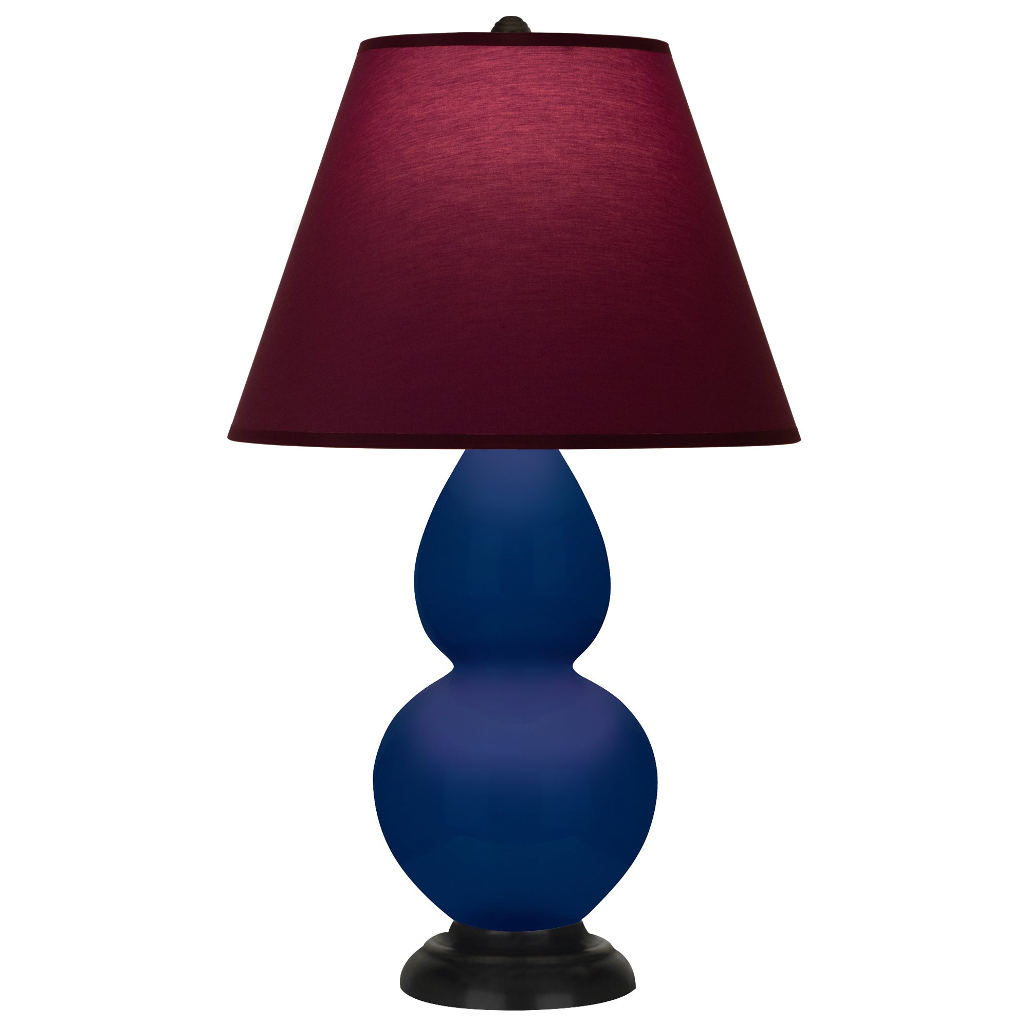 CT11P | Cobalt Small Double Gourd Accent Lamp