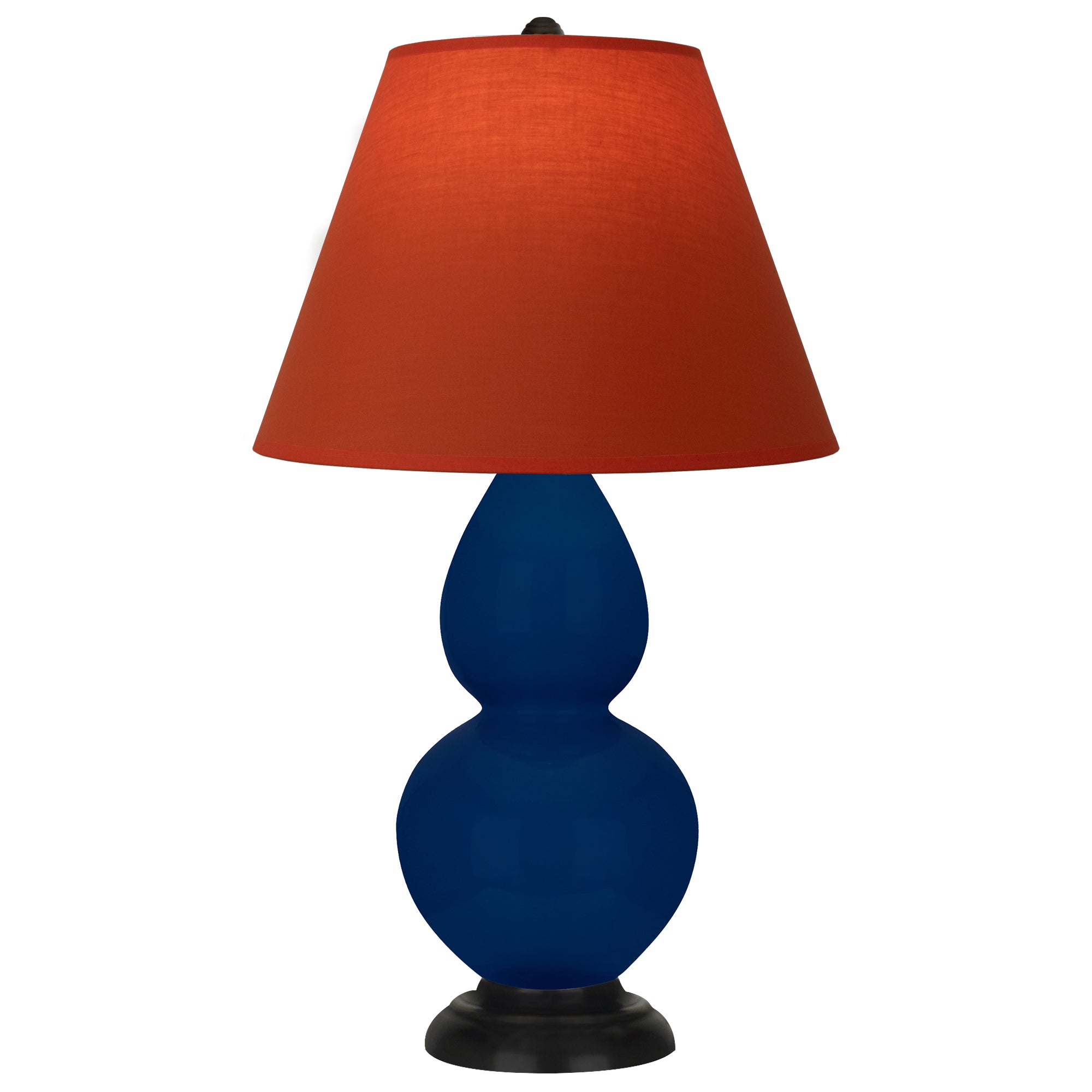 CT11T | Cobalt Small Double Gourd Accent Lamp