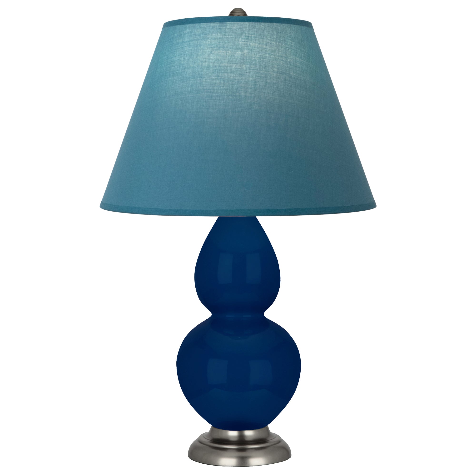 CT12B | Cobalt Small Double Gourd Accent Lamp