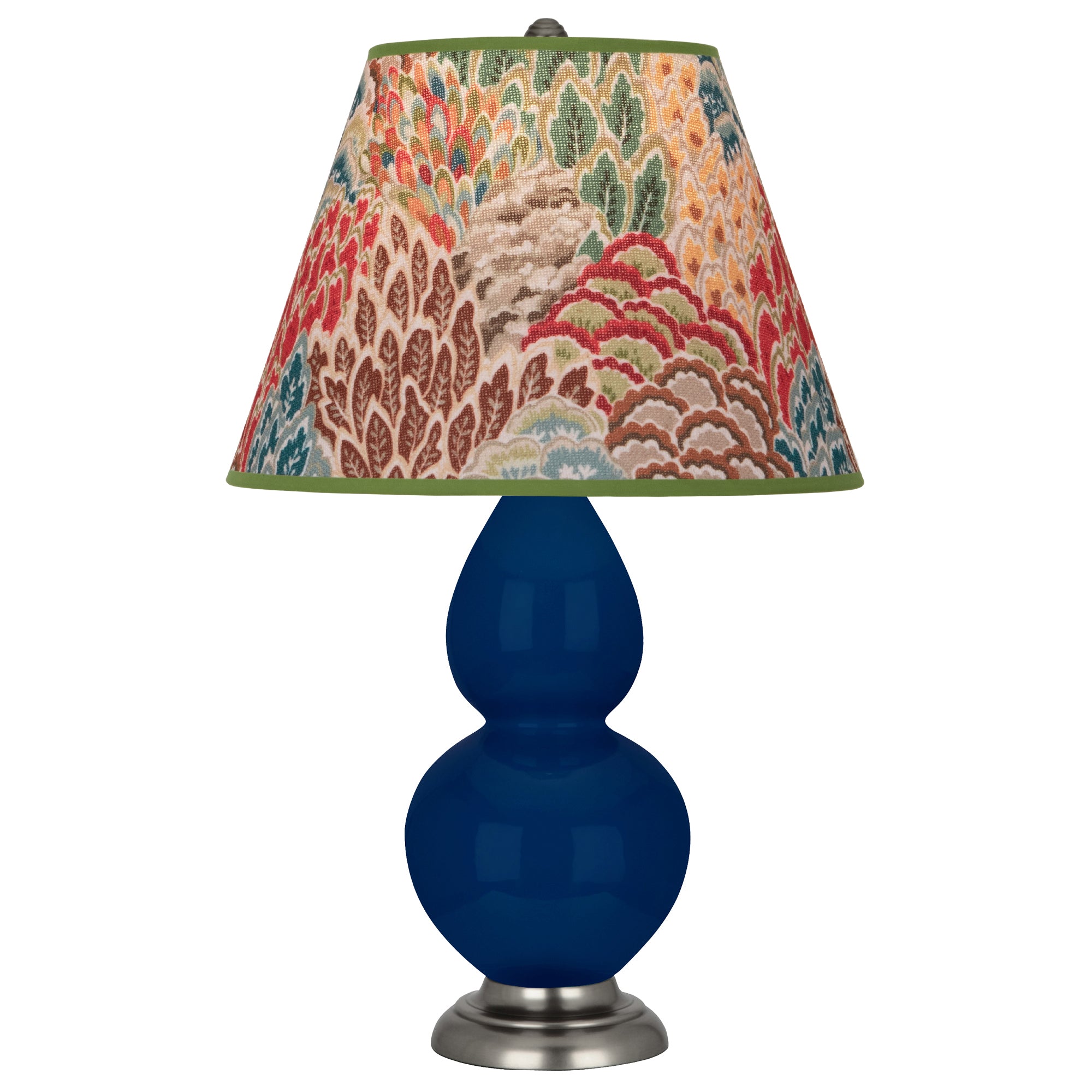 CT12F | Cobalt Small Double Gourd Accent Lamp