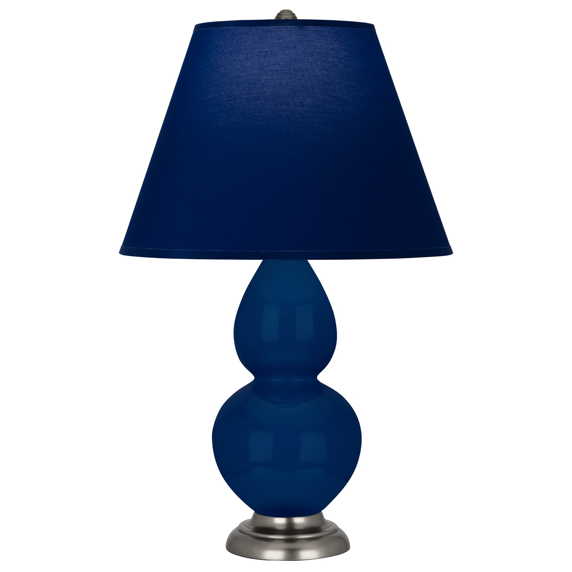 CT12N | Cobalt Small Double Gourd Accent Lamp