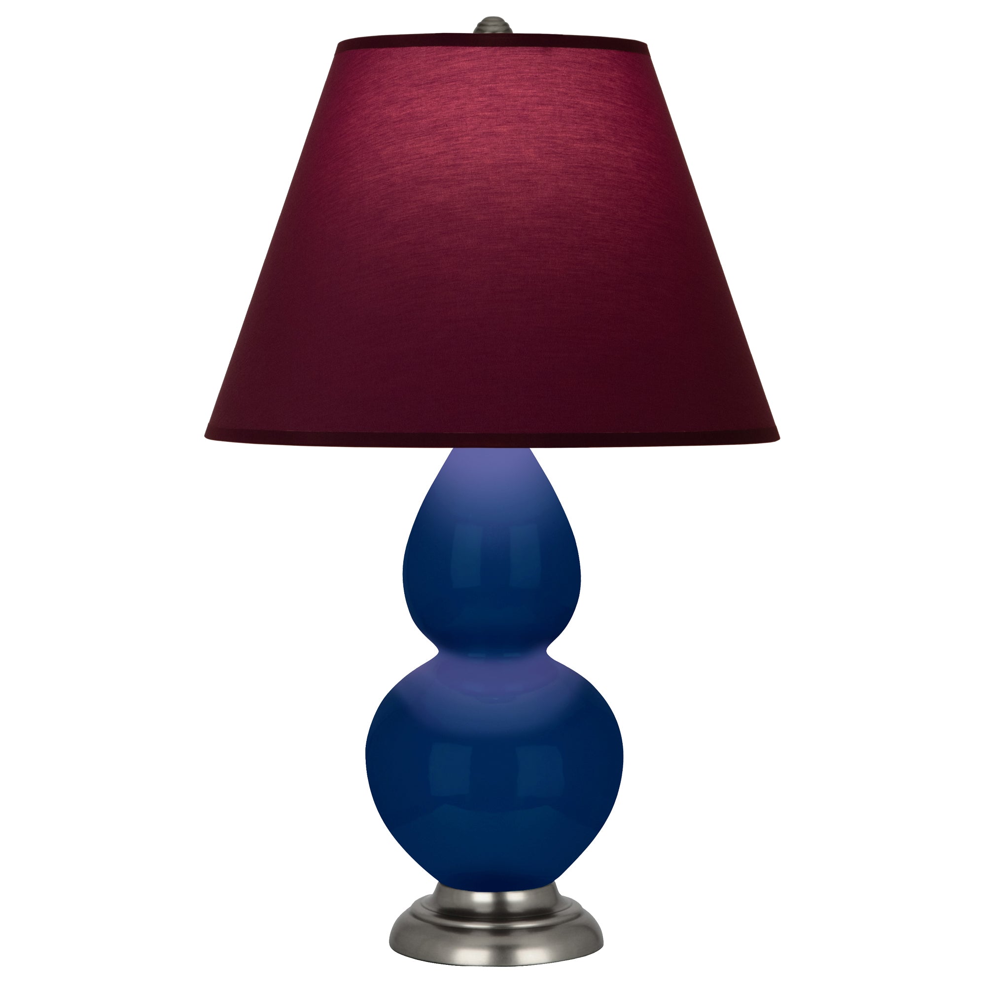 CT12P | Cobalt Small Double Gourd Accent Lamp