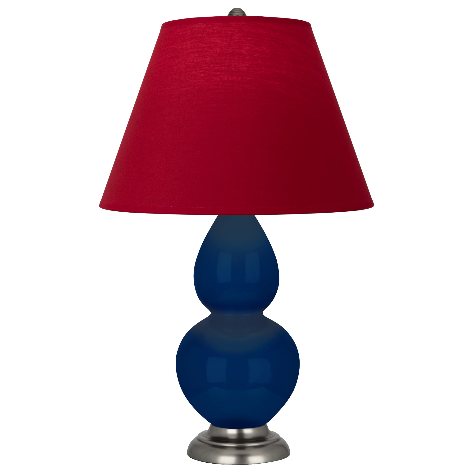 CT12R | Cobalt Small Double Gourd Accent Lamp