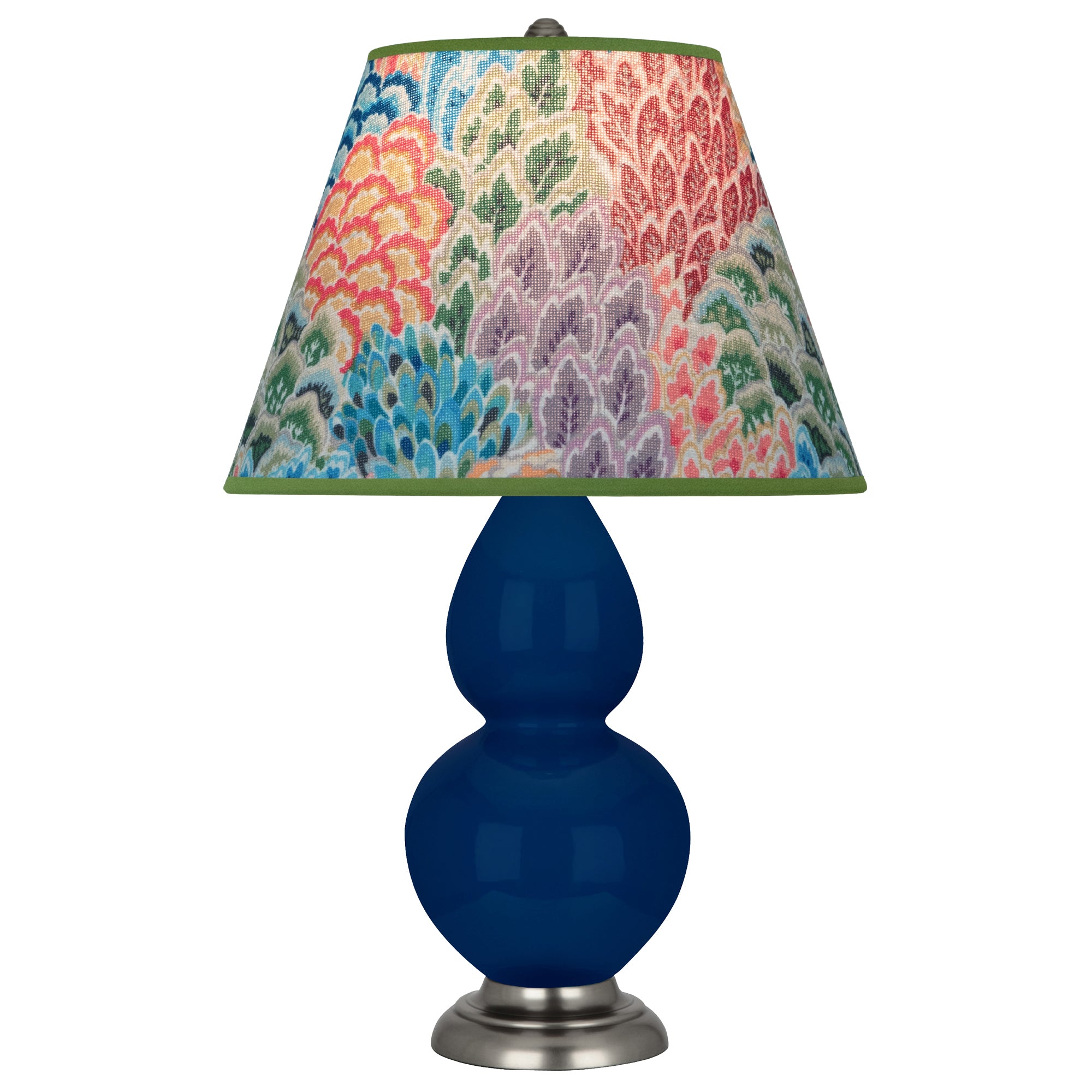 CT12S | Cobalt Small Double Gourd Accent Lamp