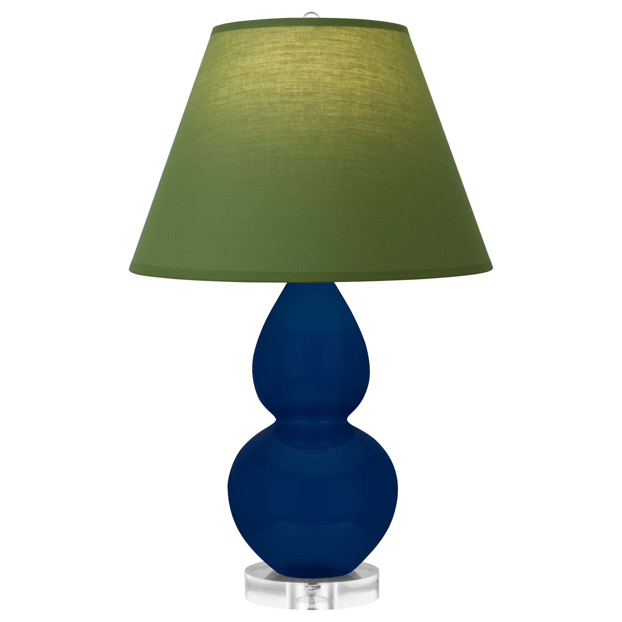 CT13G | Cobalt Small Double Gourd Accent Lamp