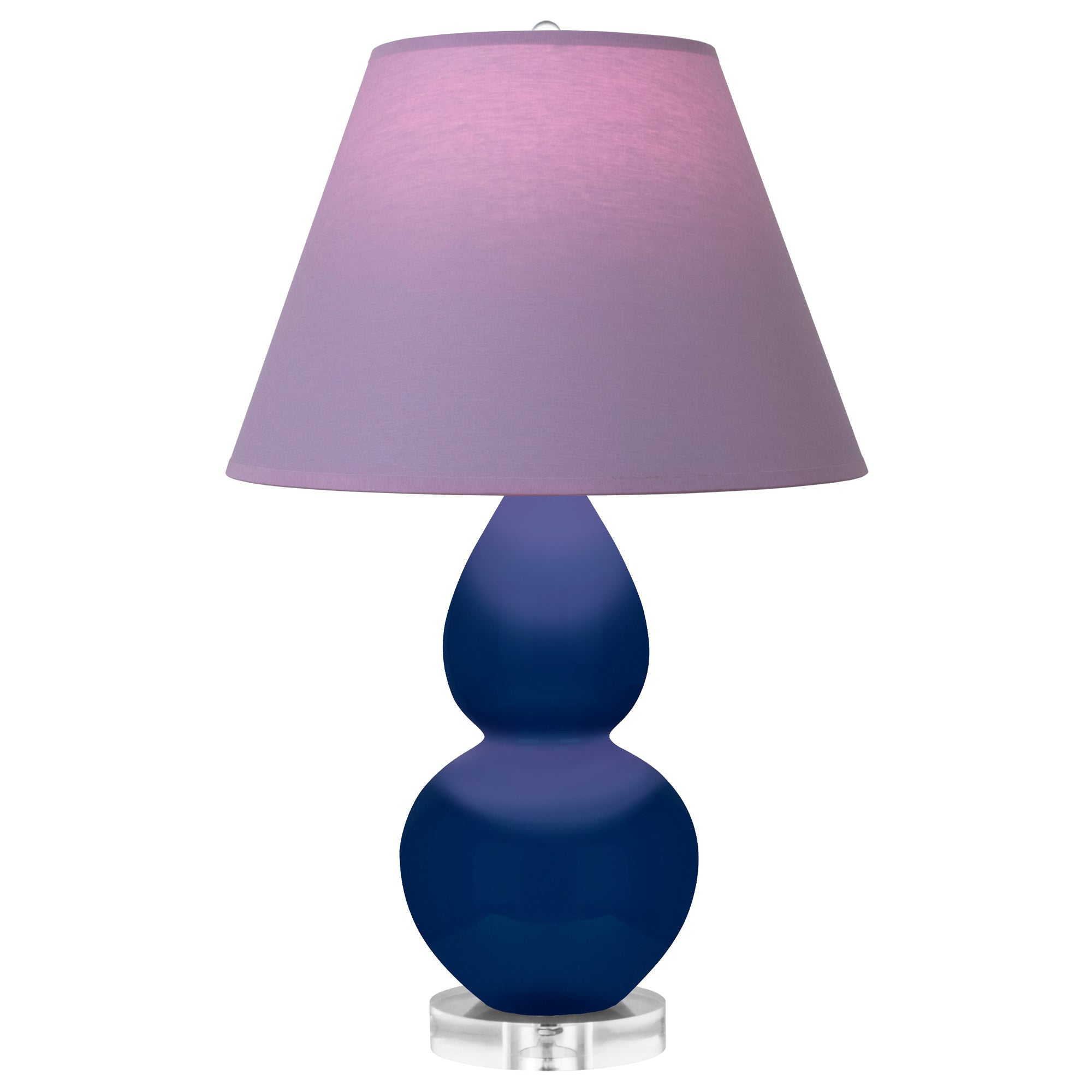 CT13L | Cobalt Small Double Gourd Accent Lamp