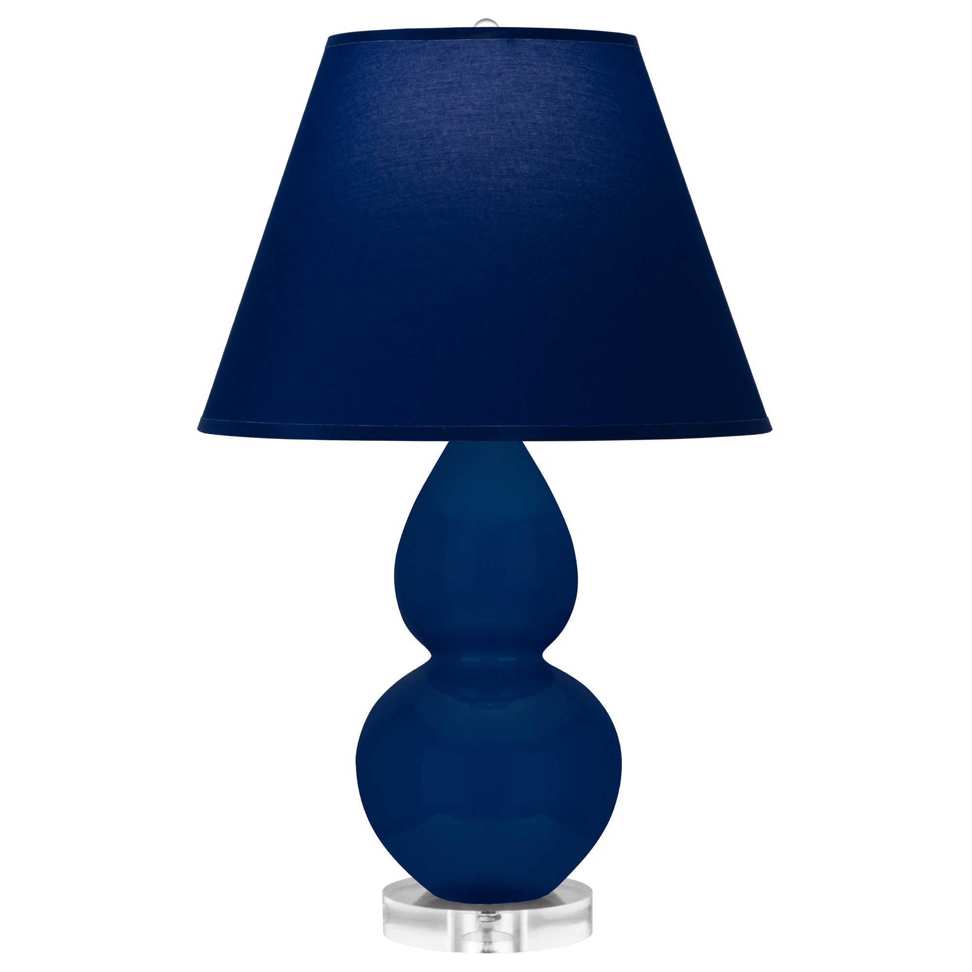 CT13N | Cobalt Small Double Gourd Accent Lamp