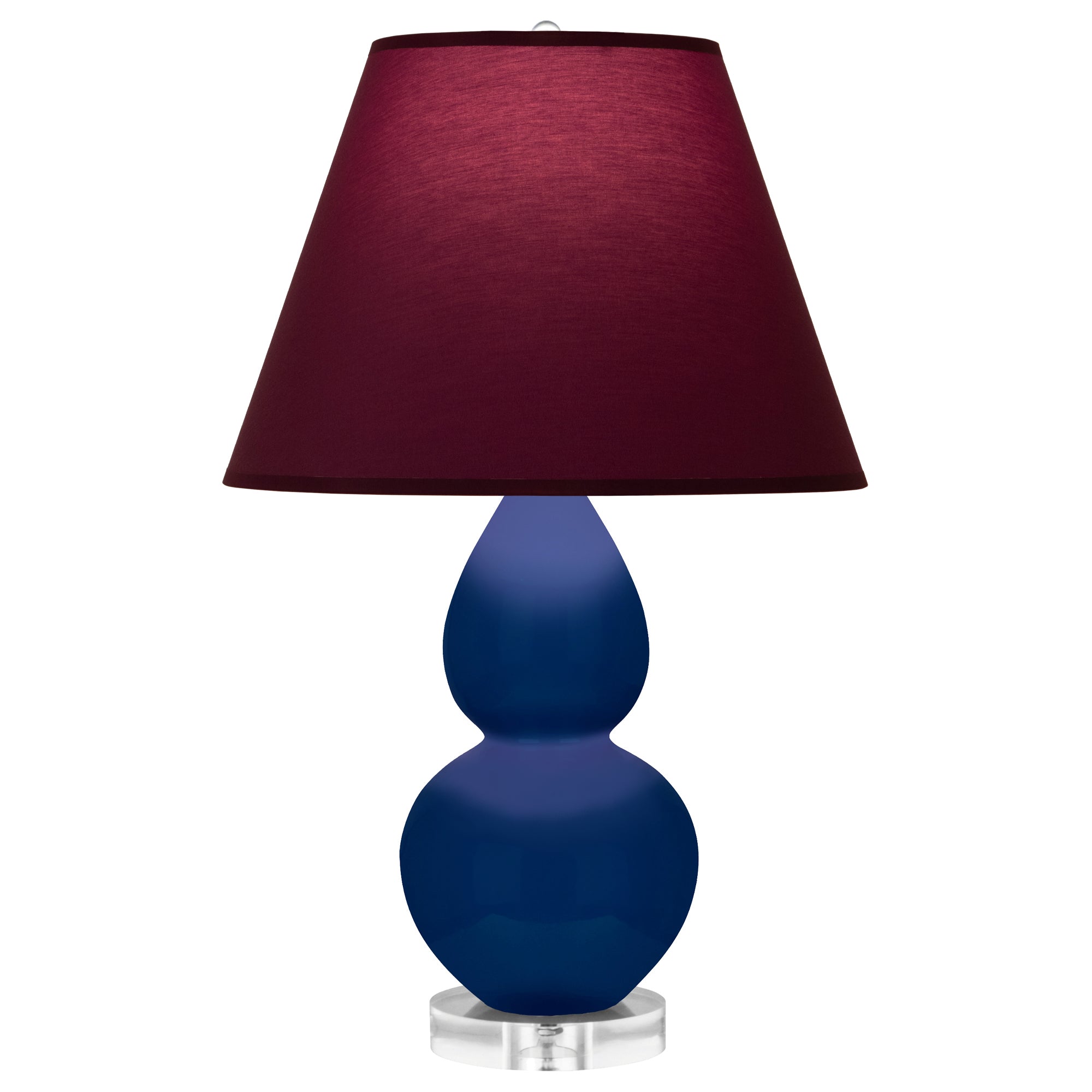 CT13P | Cobalt Small Double Gourd Accent Lamp
