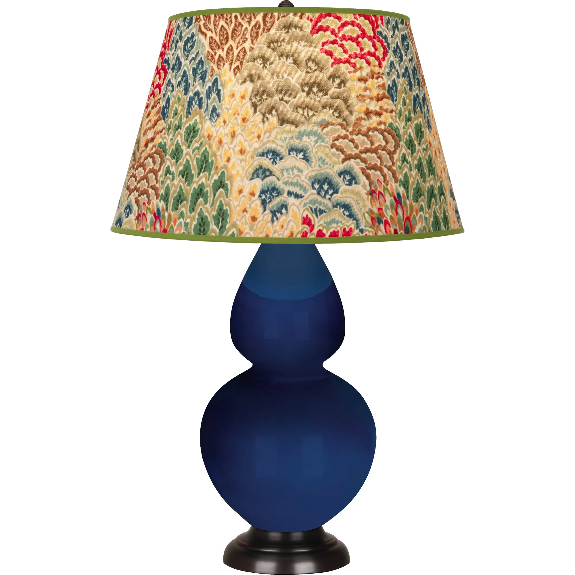 CT21F | Cobalt Double Gourd Table Lamp