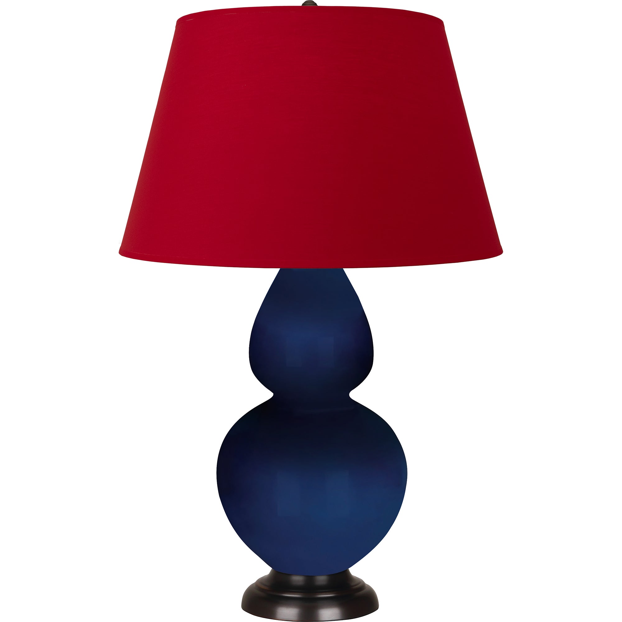 CT21R | Cobalt Double Gourd Table Lamp