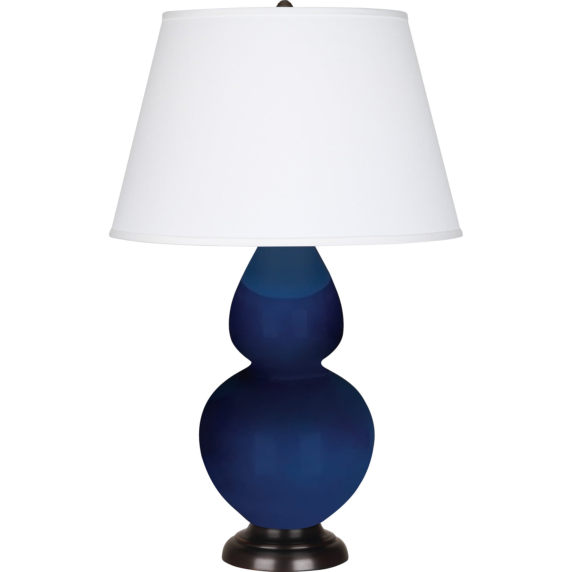 CT21X | Cobalt Double Gourd Table Lamp