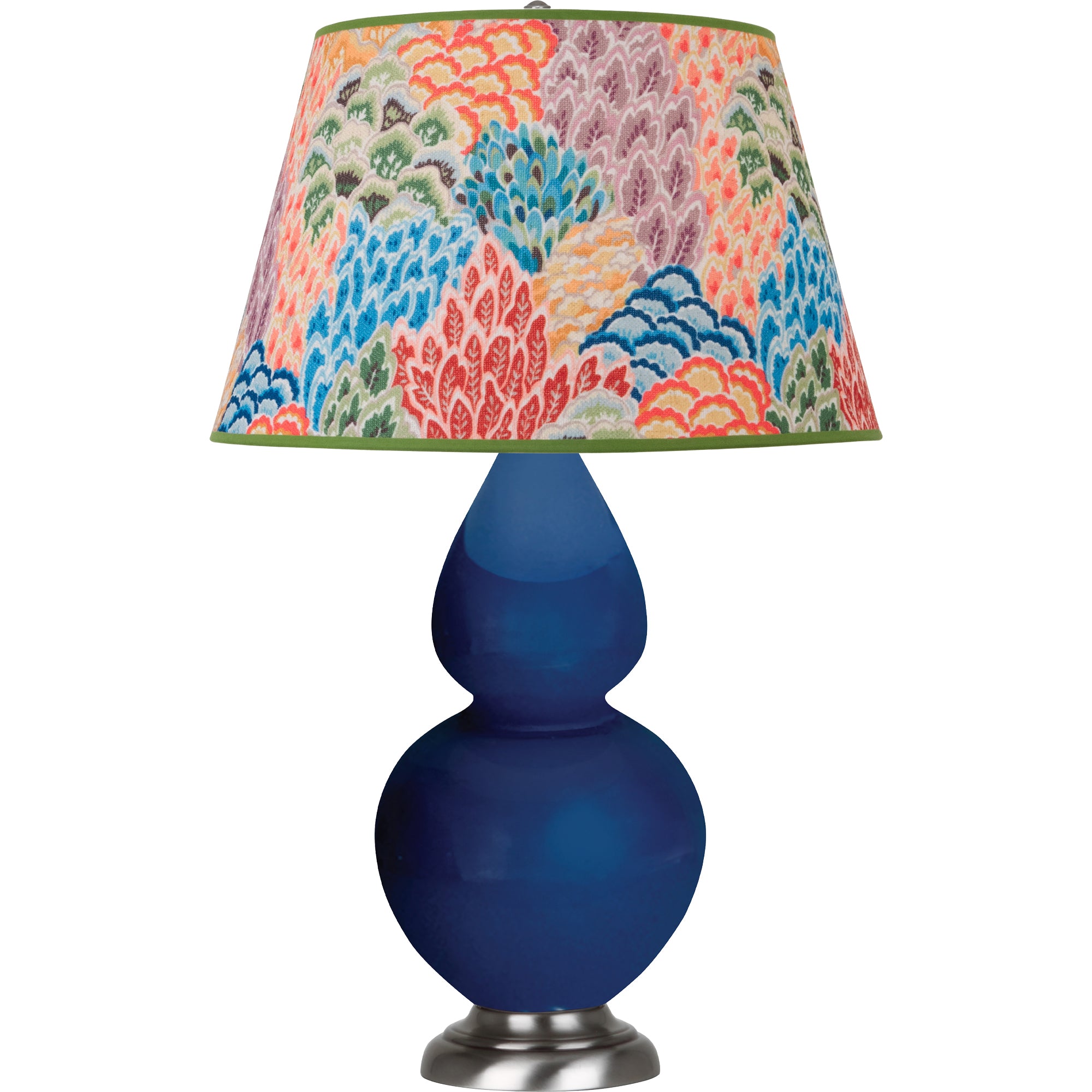 CT22S | Cobalt Double Gourd Table Lamp