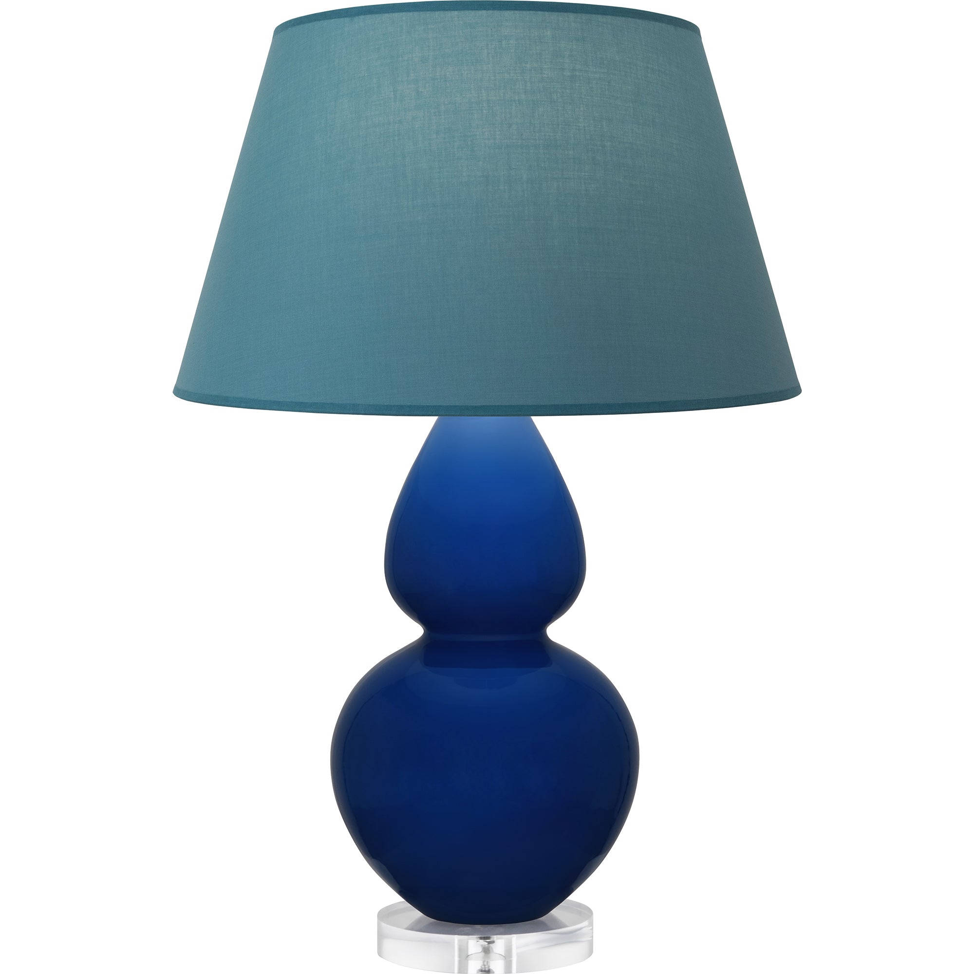 CT23B | Cobalt Double Gourd Table Lamp