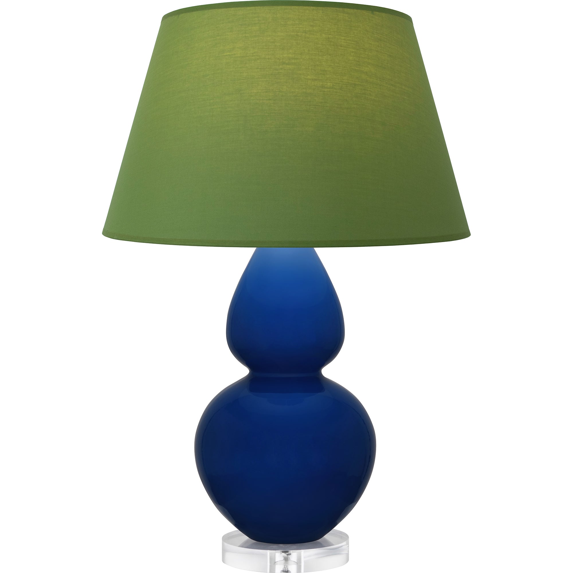 CT23G | Cobalt Double Gourd Table Lamp
