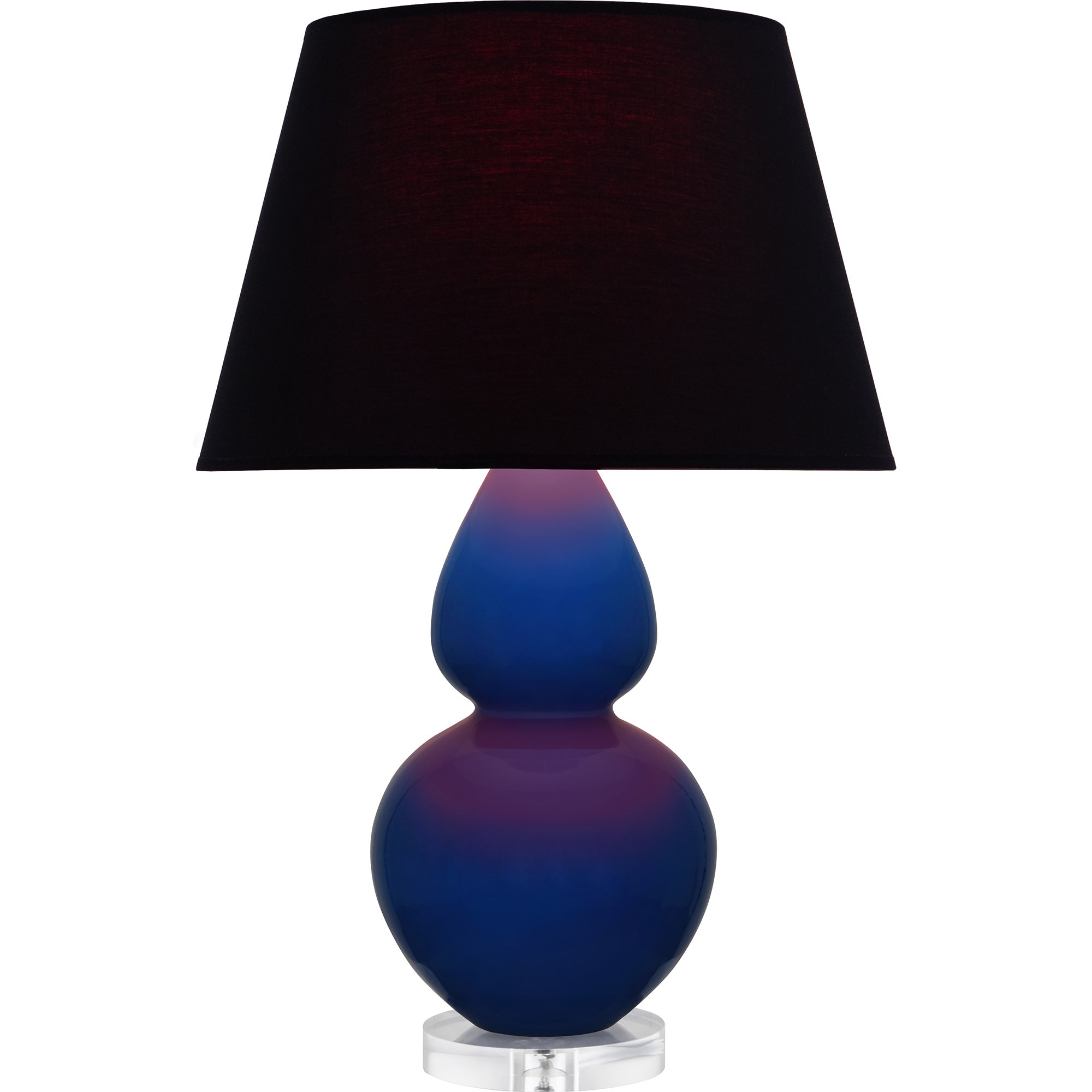 CT23K | Cobalt Double Gourd Table Lamp