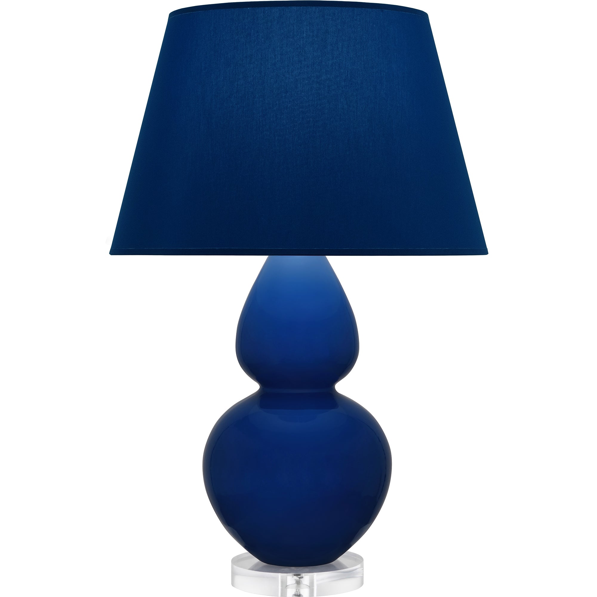 CT23N | Cobalt Double Gourd Table Lamp