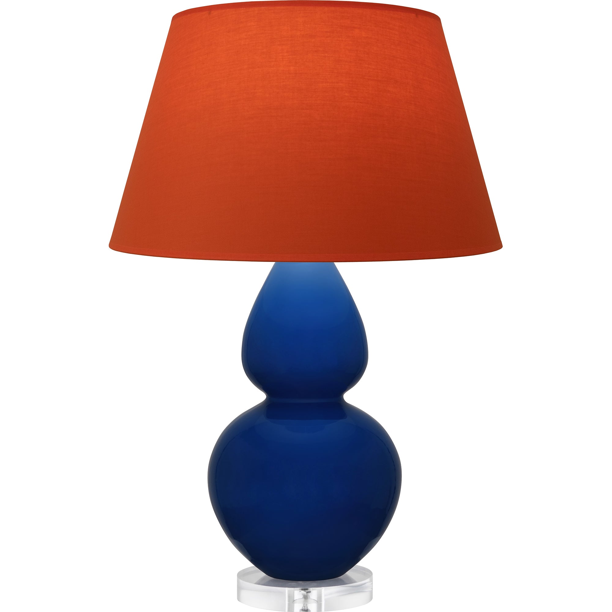 CT23T | Cobalt Double Gourd Table Lamp