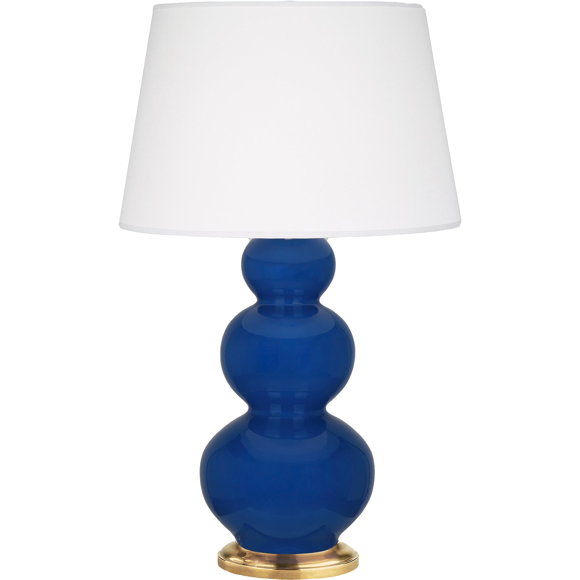CT40X | Cobalt Triple Gourd Table Lamp