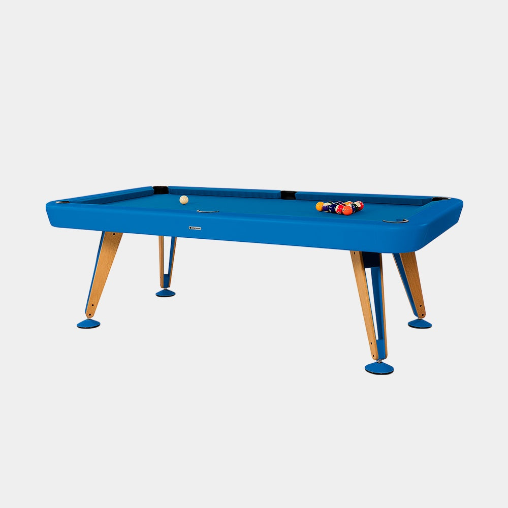 Diagonal Indoor Pool Table