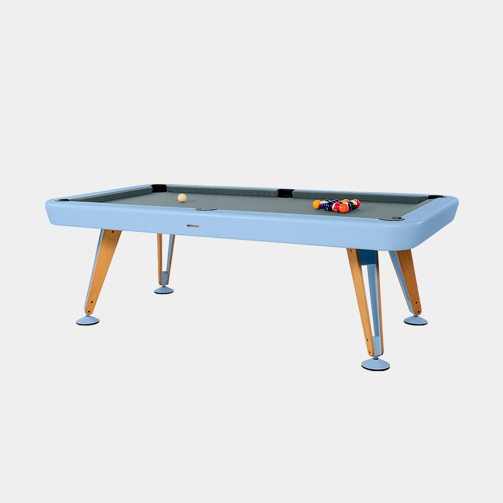 Diagonal Indoor Pool Table