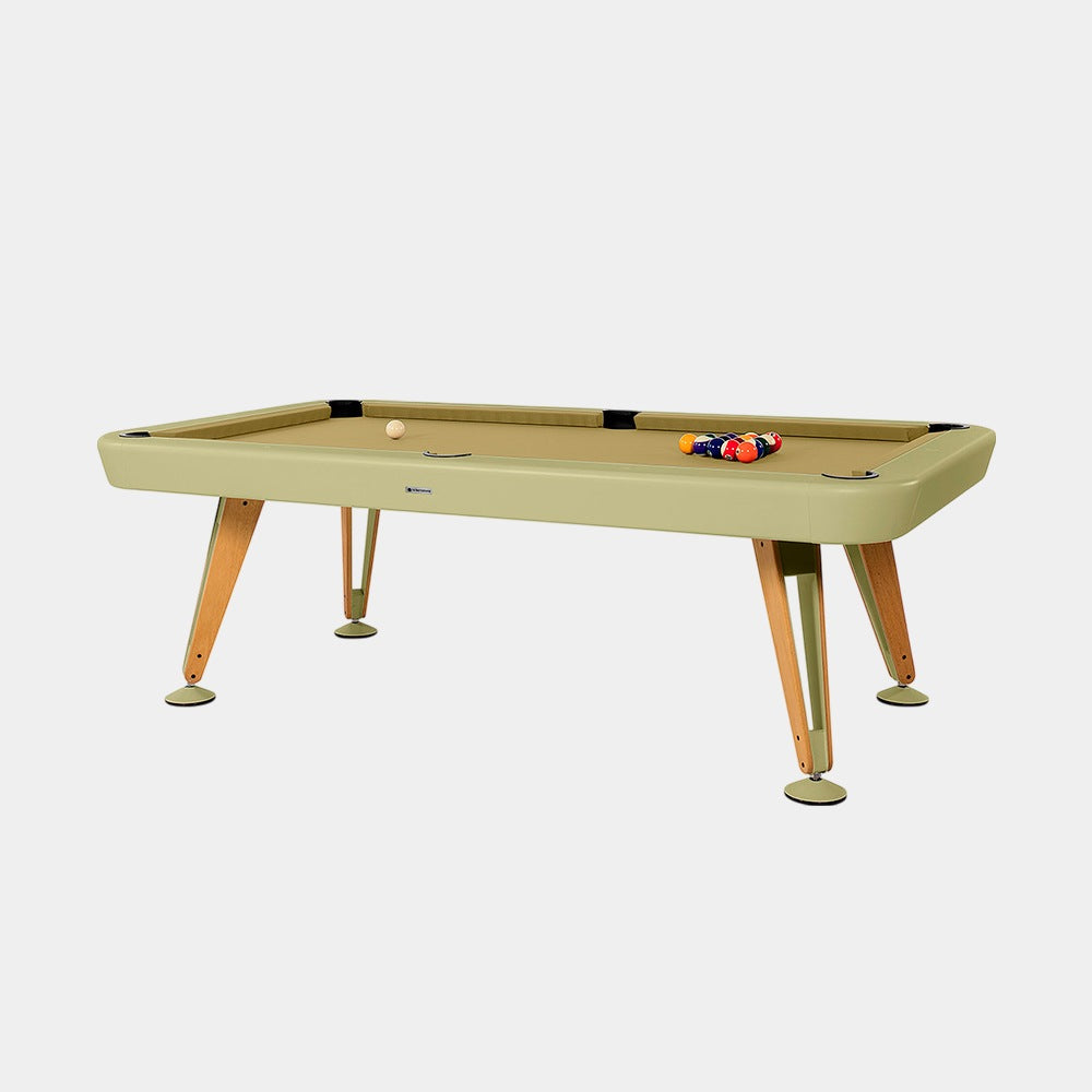 Diagonal Indoor Pool Table