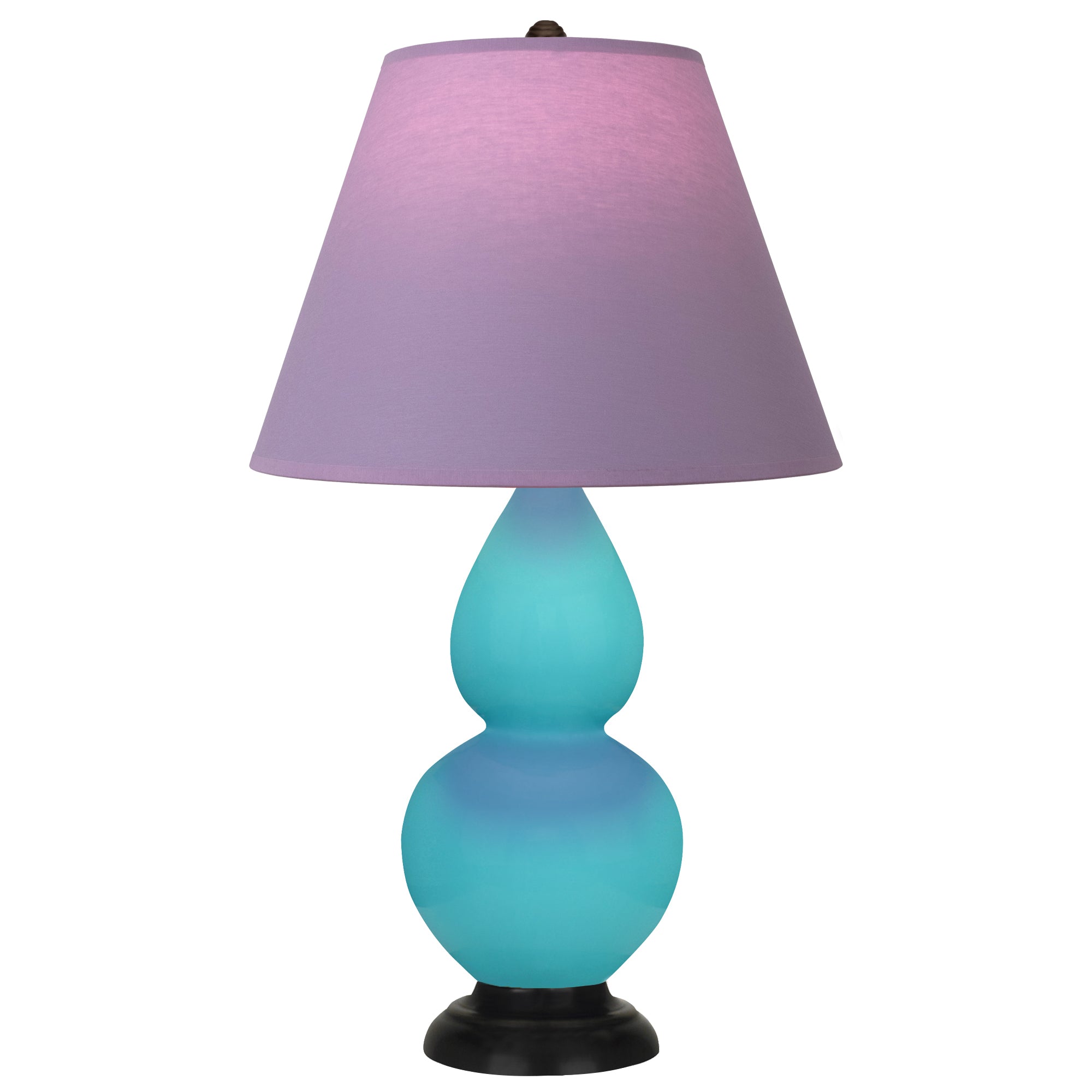 EB11L | Egg Blue Small Double Gourd Accent Lamp