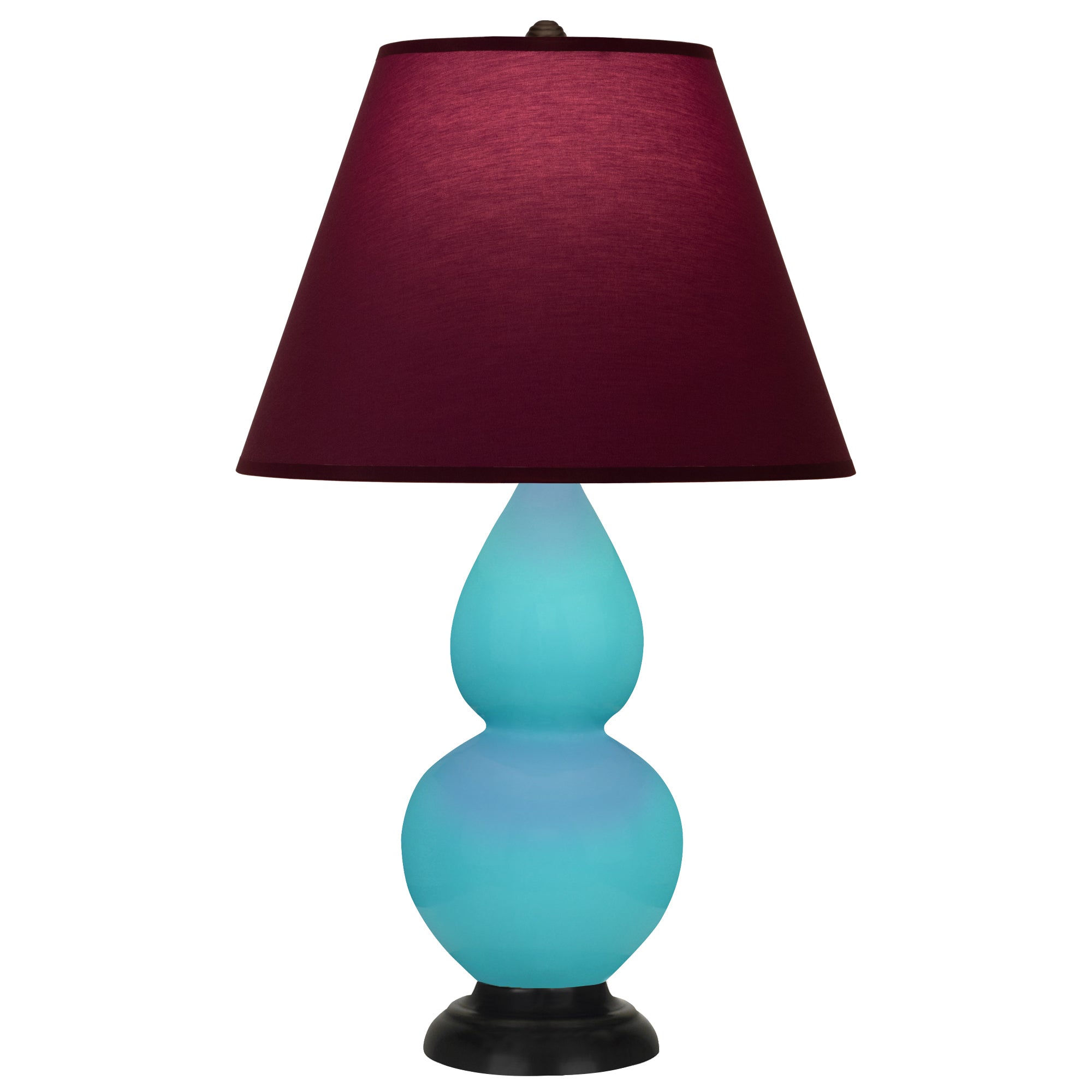 EB11P | Egg Blue Small Double Gourd Accent Lamp