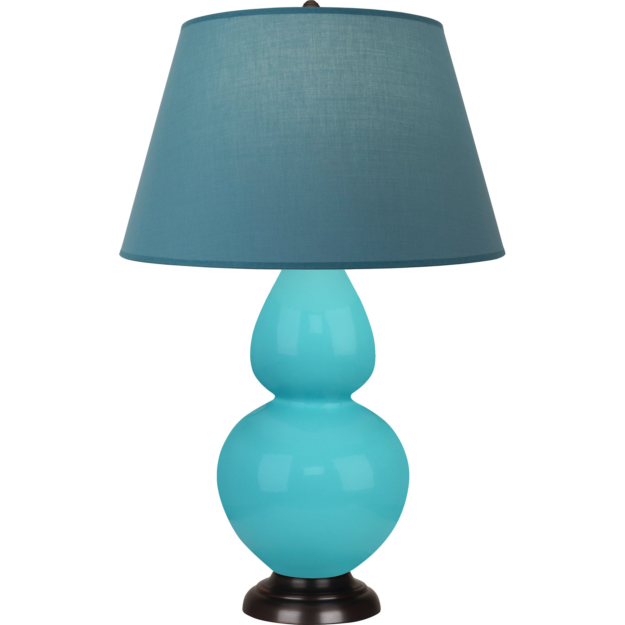 EB21B | Egg Blue Double Gourd Table Lamp