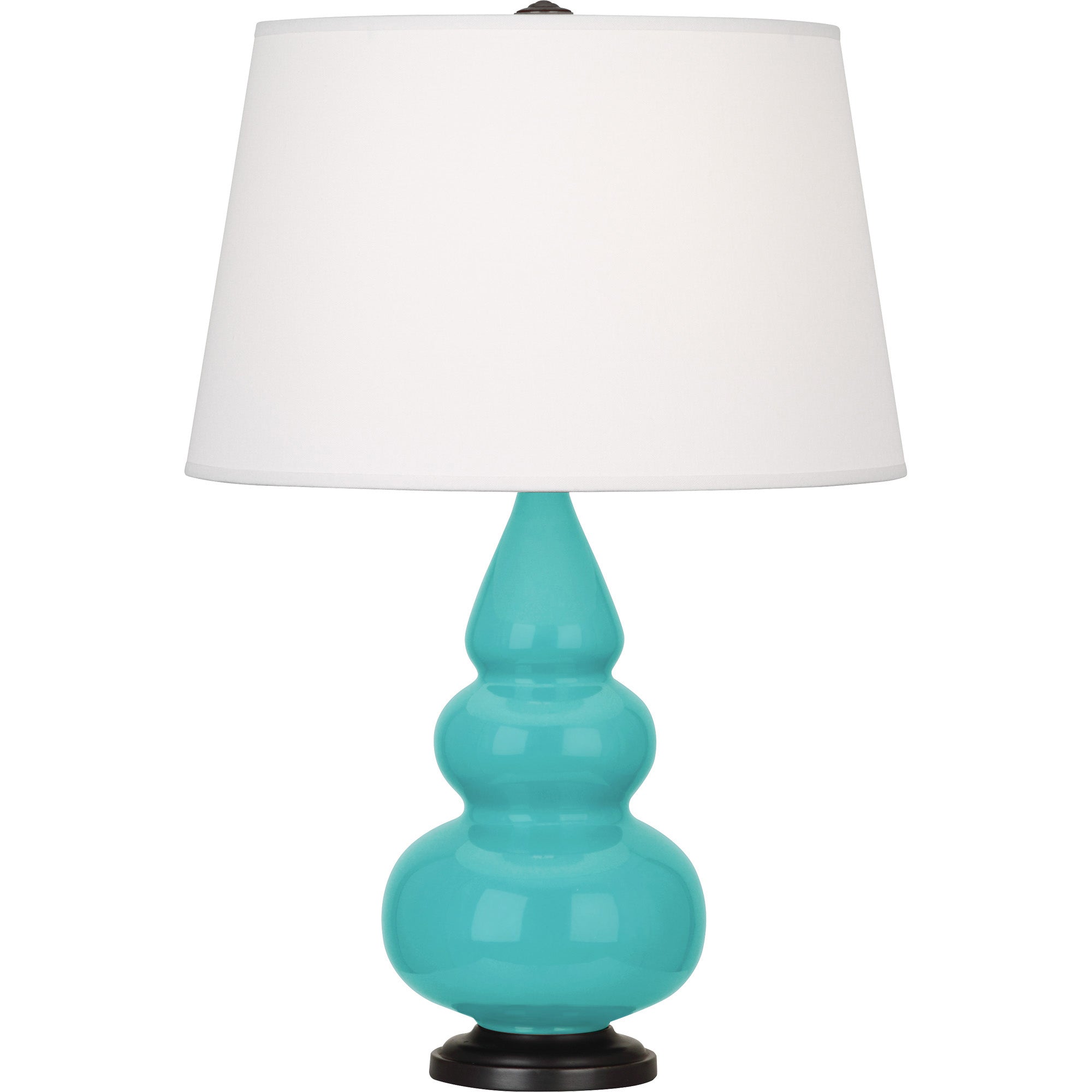 EB31X | Egg Blue Small Triple Gourd Accent Lamp