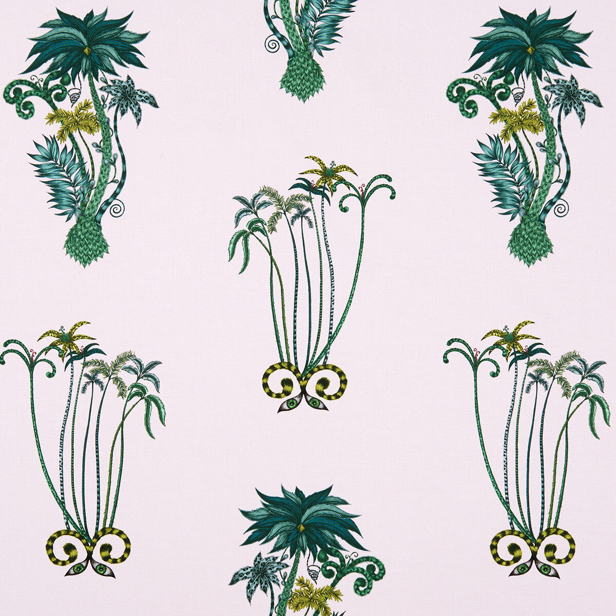 Jungle Palms-Pink