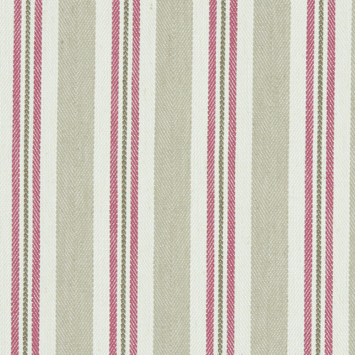 Alderton-Raspberry/Linen