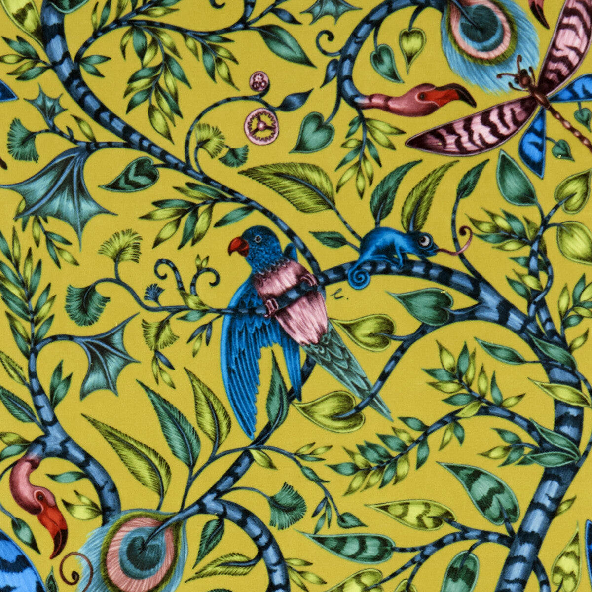 Rousseau Velvet-Lime