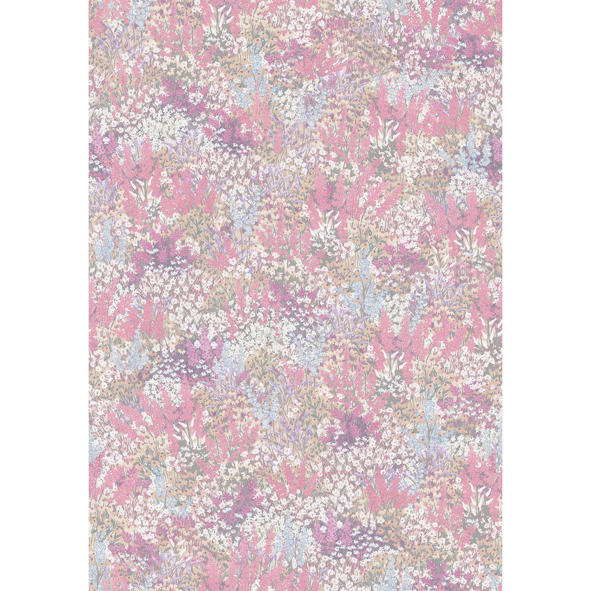 Grande Fleur Linen-Cerise