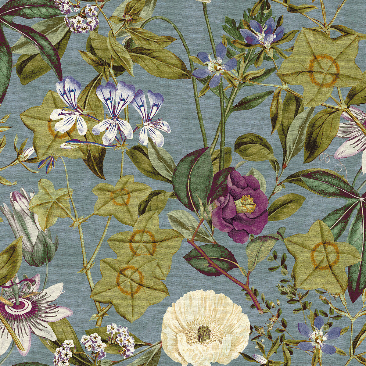Passiflora-Slate/Amethyst