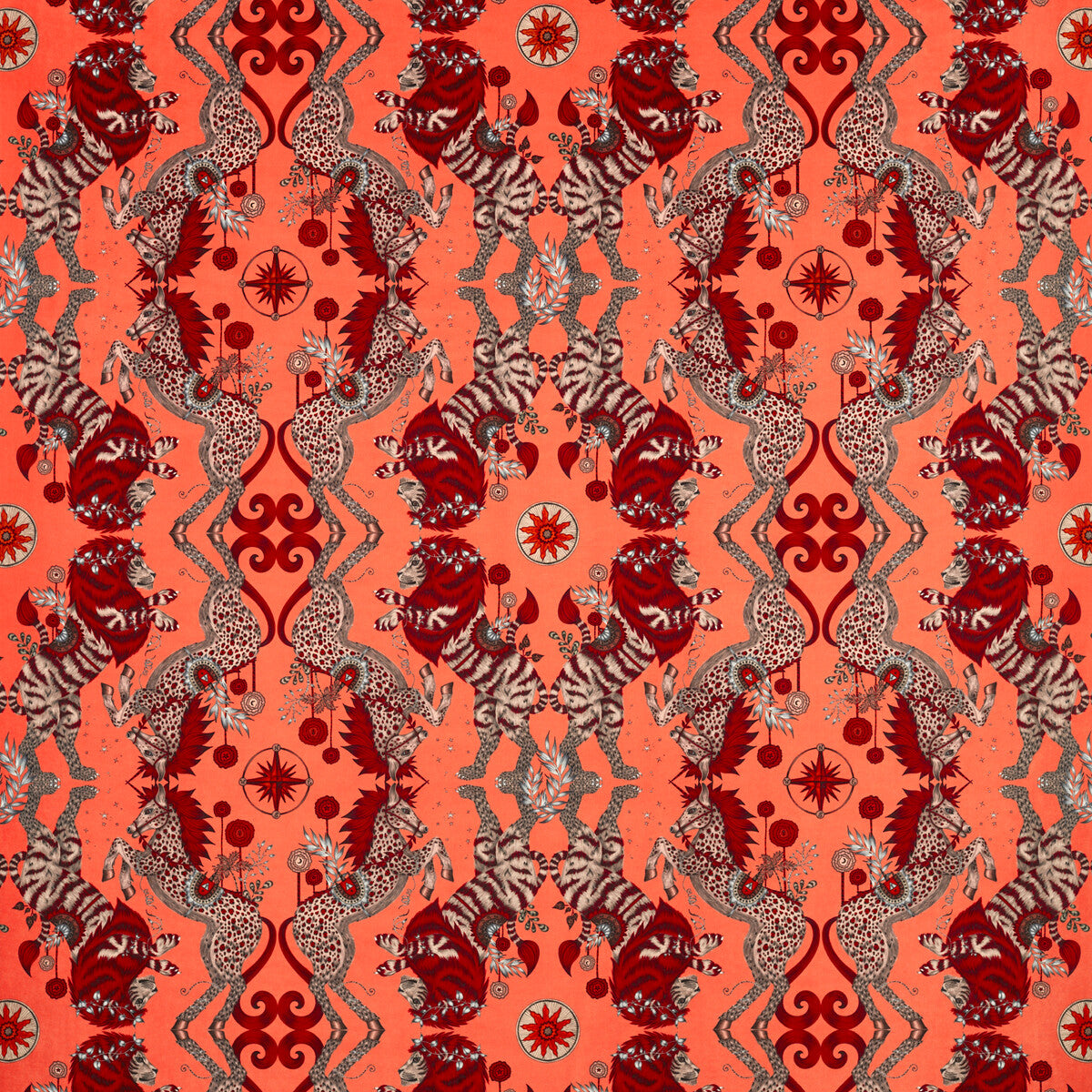 Caspian Velvet-Coral