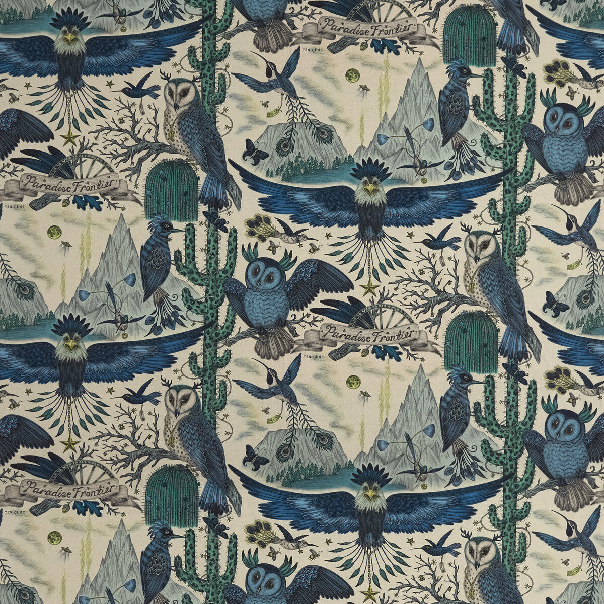 Frontier Linen-Blue