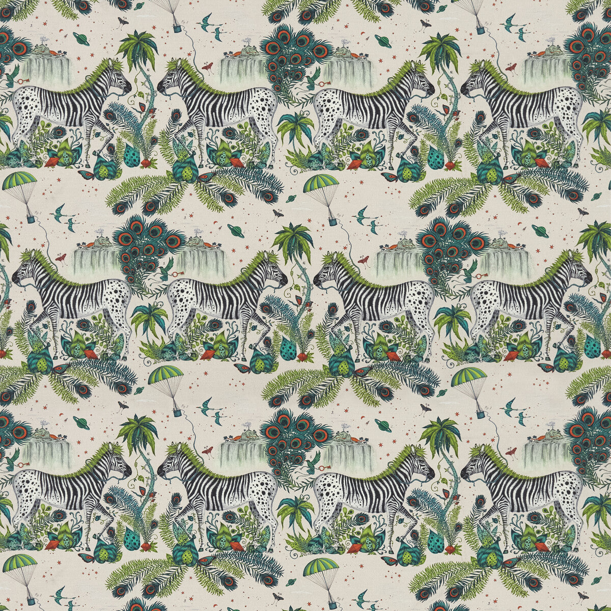Lost World Linen-Green