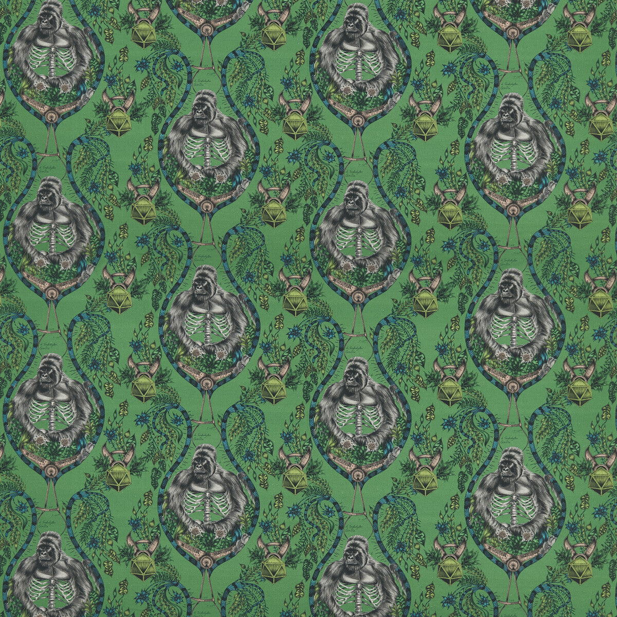 Silverback Linen-Green