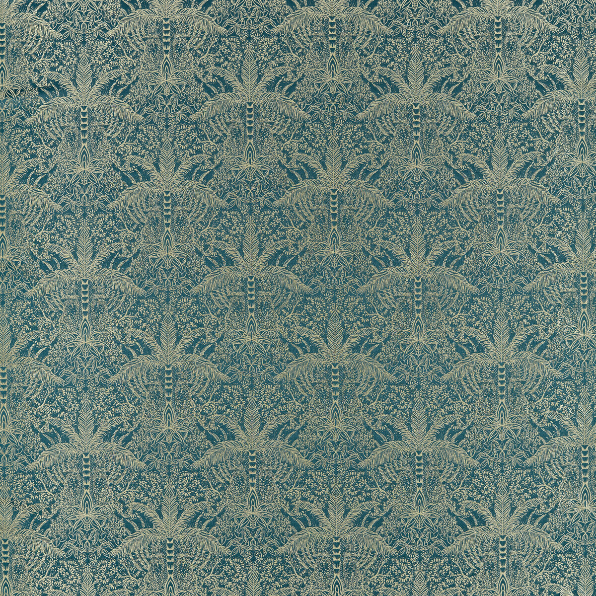 Leopardo-Kingfisher Jacquard