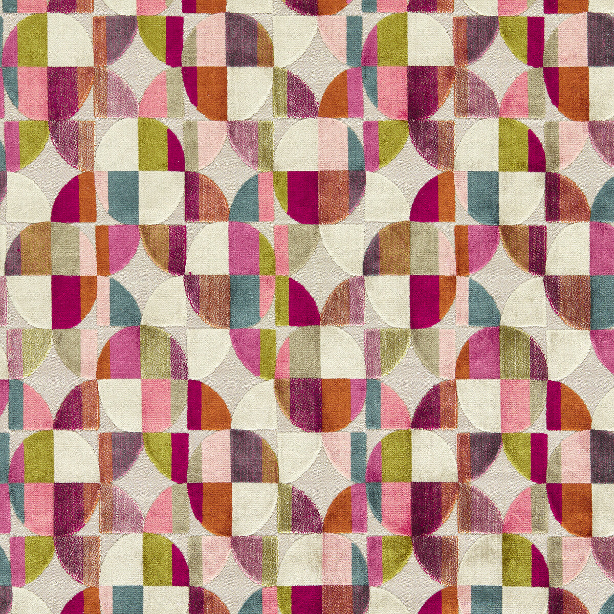Delaunay-Magenta Peacock