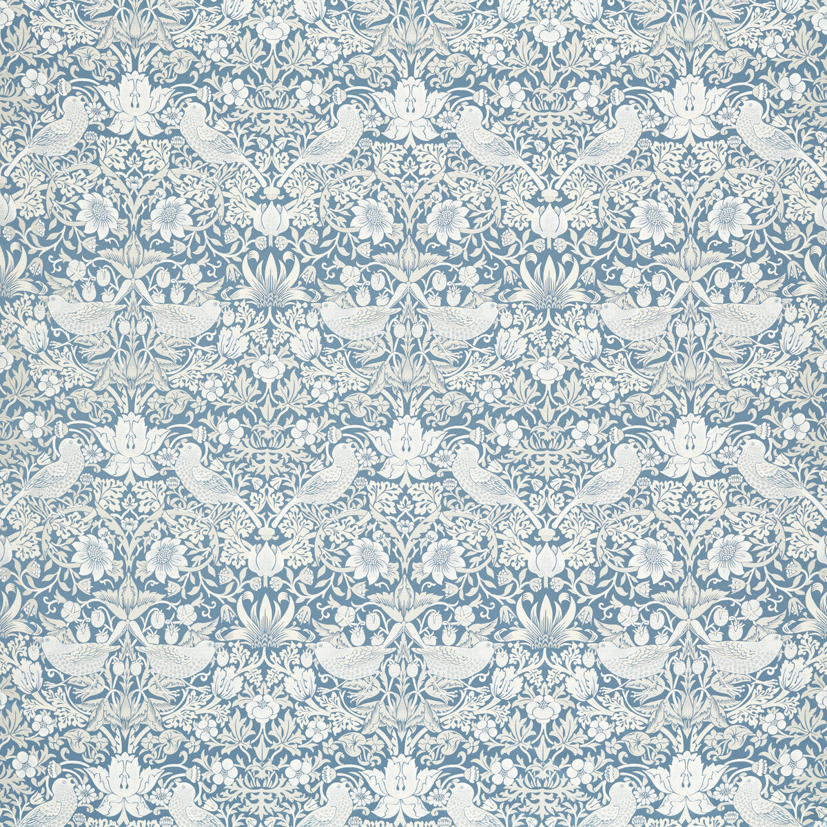 Strawberry Thief Jacquard-Denim