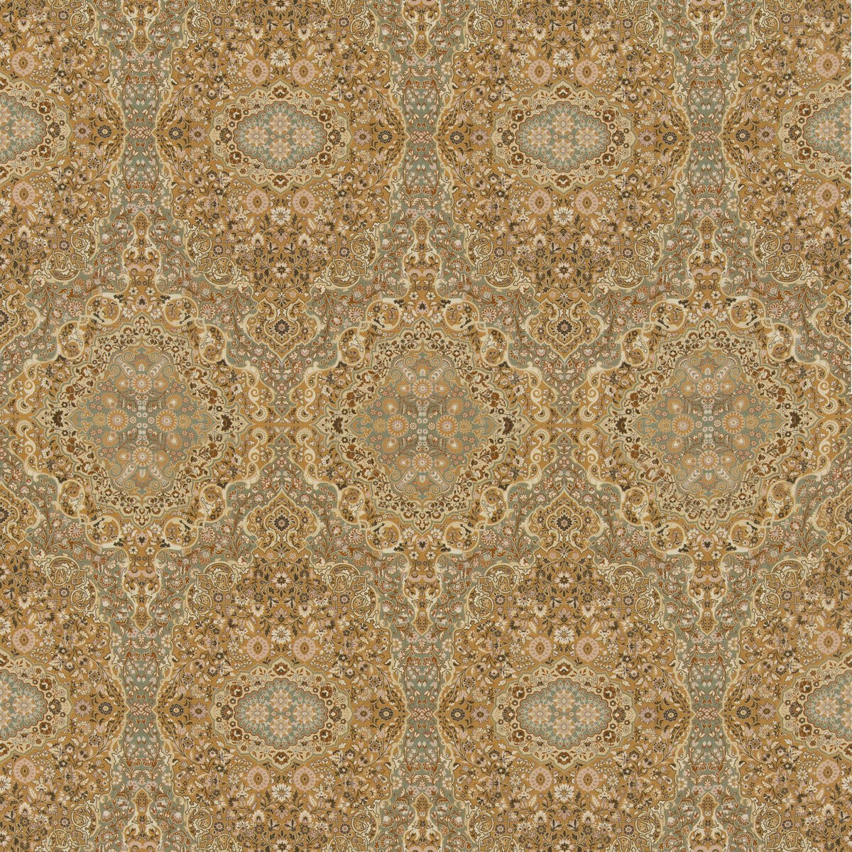 Woodland Paisley-Ochre