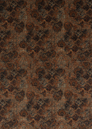 Bohemian Velvet-Teal/Spice