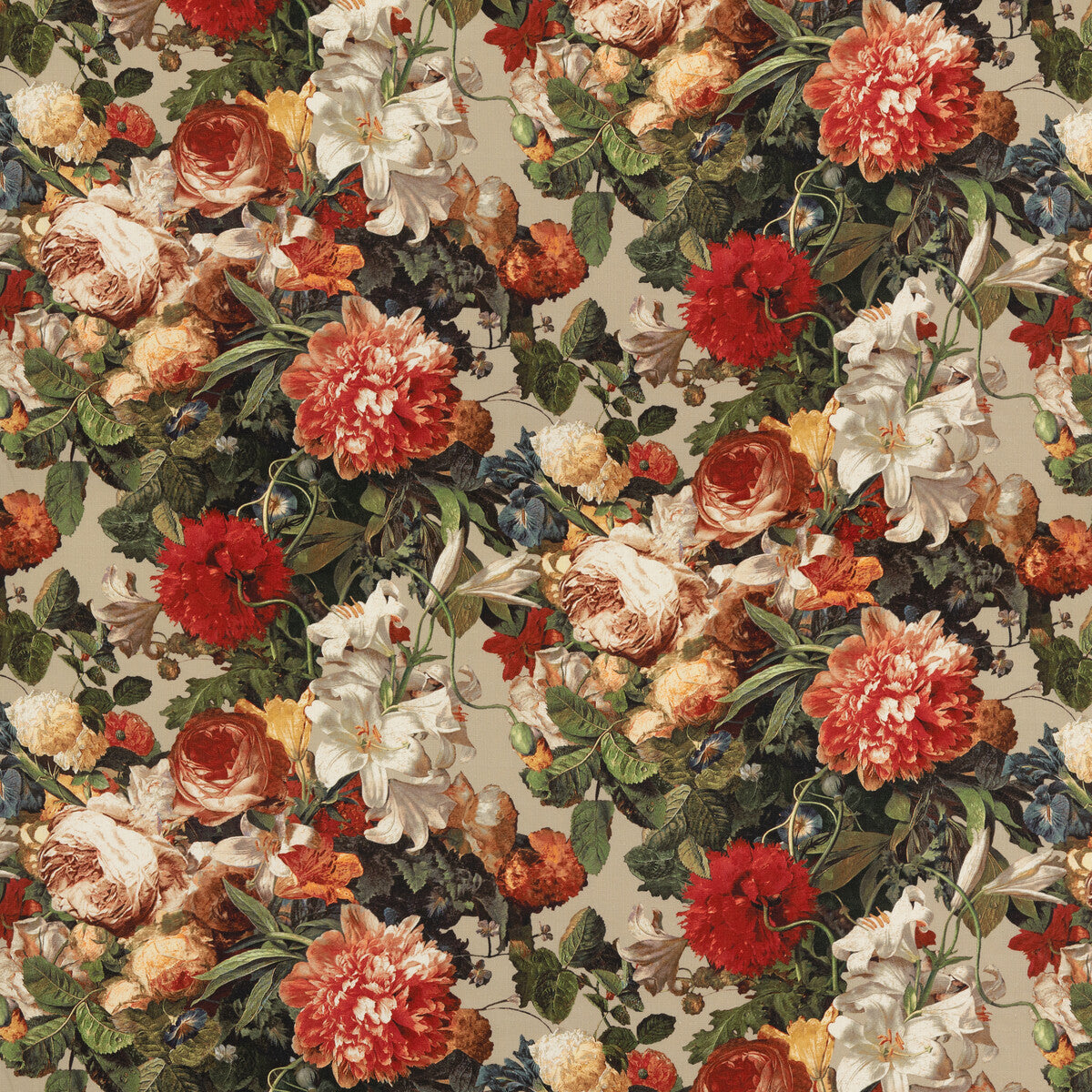 Floral Pompadour-Spice