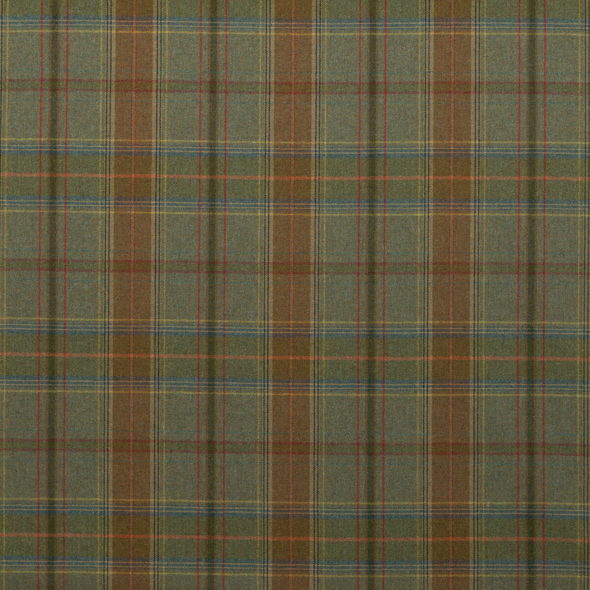 Shetland Plaid-Lovat
